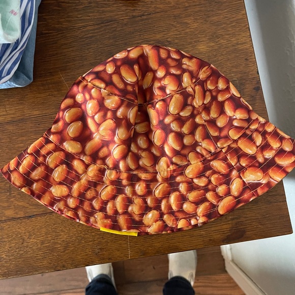 Bush’s Bean Pattern Bucket Hat - Picture 2 of 3